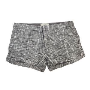 Joie Tweed casual  grey shorts size 8